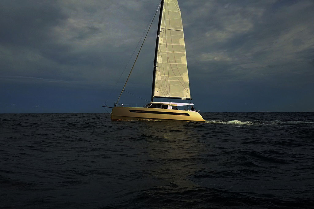 Boat in Solent